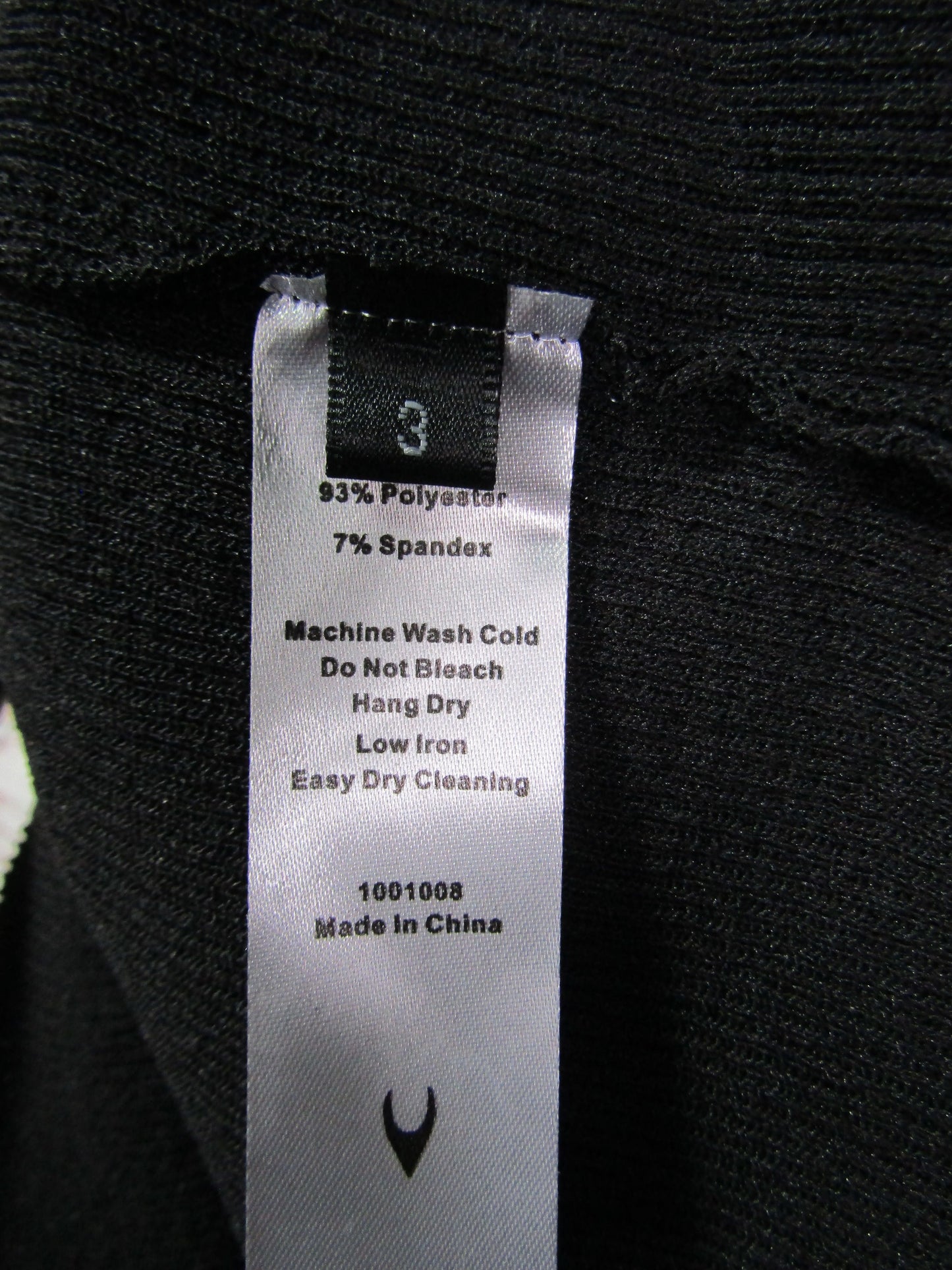 Fang Women's Black One Shoulder Knit Tank Top Size 3