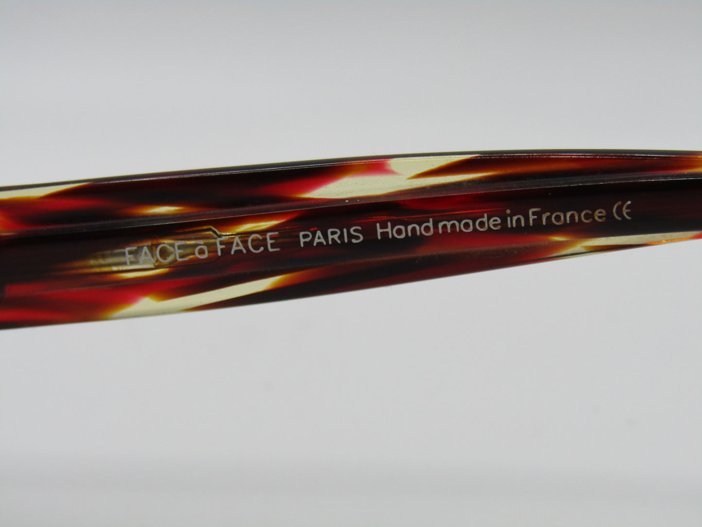 Face A Face Loris Women's Half-Rim Rectangular Eyeglasses Frame Made in France