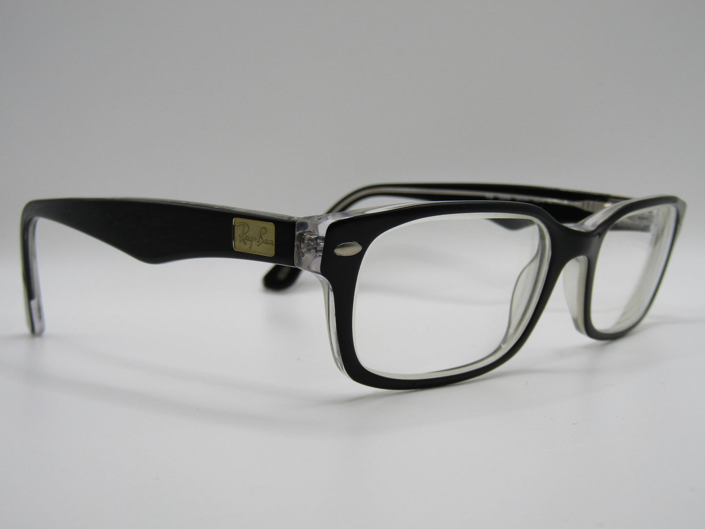 Ray-Ban RB5206 Black Square Eyeglasses Frame