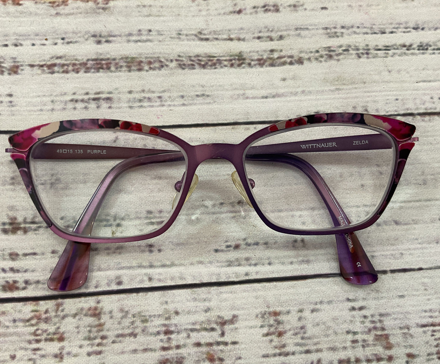 Wittnauer Zelda Women's Purple Eyeglasses Frame
