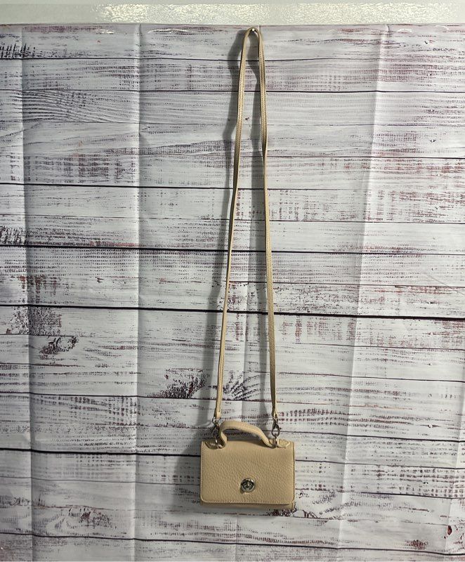 Vintage Roots Canada Ivory Crossbody Purse Women's Genuine Leather