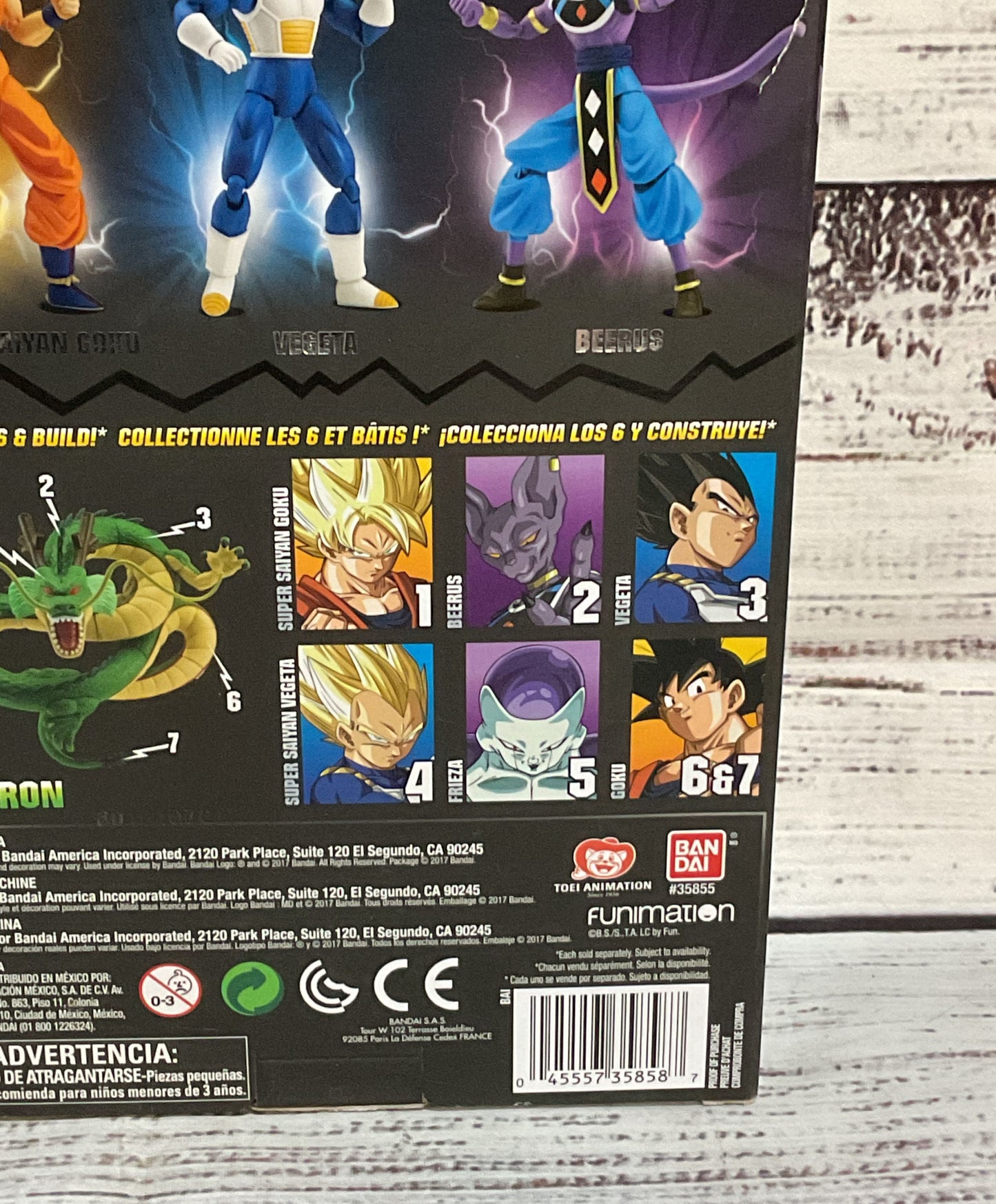 Bandai Dragonball Super Dragon Stars Series Beerus Action Figure