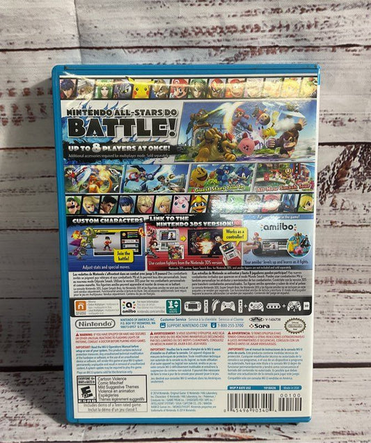 Super Smash Bros. for Wii U (Nintendo Wii U, 2014)