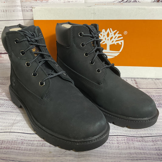 NWB TIMBERLAND Youth/Jeunes Unisex Black Classic Waterproof Boot- SZ 2