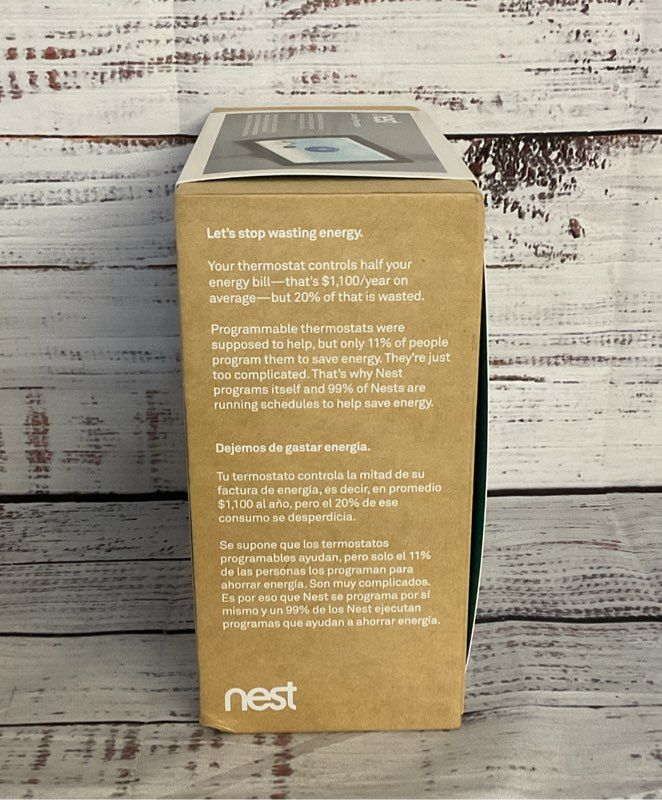 Nest Smart Learning 2ND Generation Thermostat