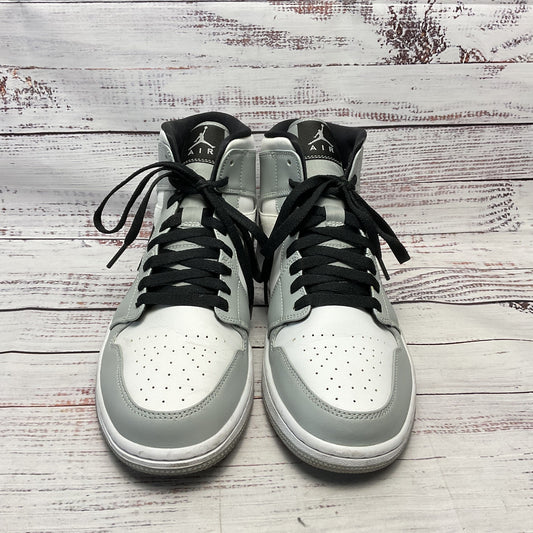 Nike Air Jordan 1 Light Smoke Gray 554724-092 Sneaker Shoe Men Size 9
