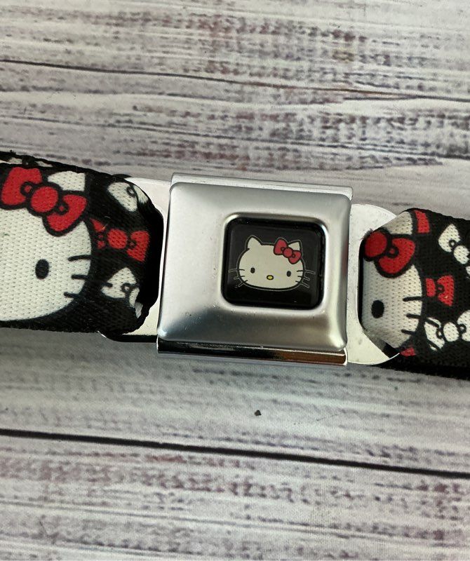 Women's Hello Kitty Seatbelt Style Belt Size OS