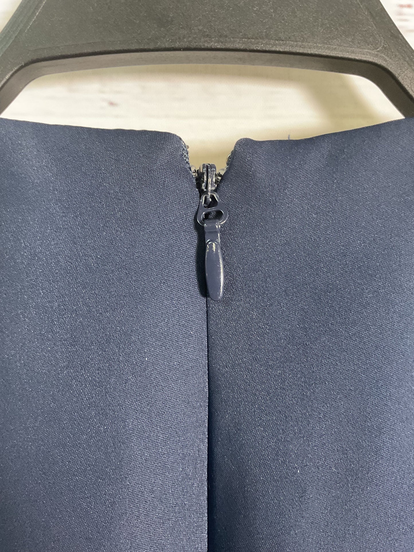 BCBG Maxazria Navy "Clare" Dress with Pockets - Size 0