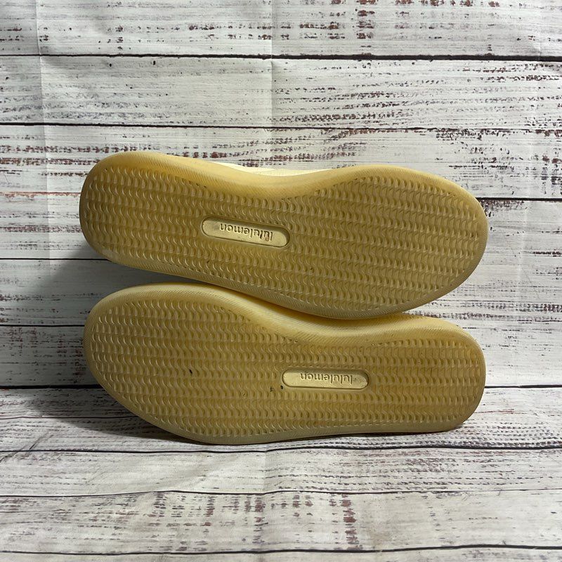 Lululemon Cityverse Beige/Yellow Running Sneaker Women's Size 8 Shoe