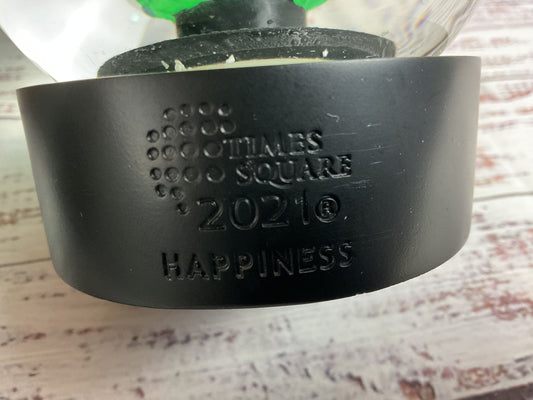 Waterford Snow Globe Times Square 2021 Happiness