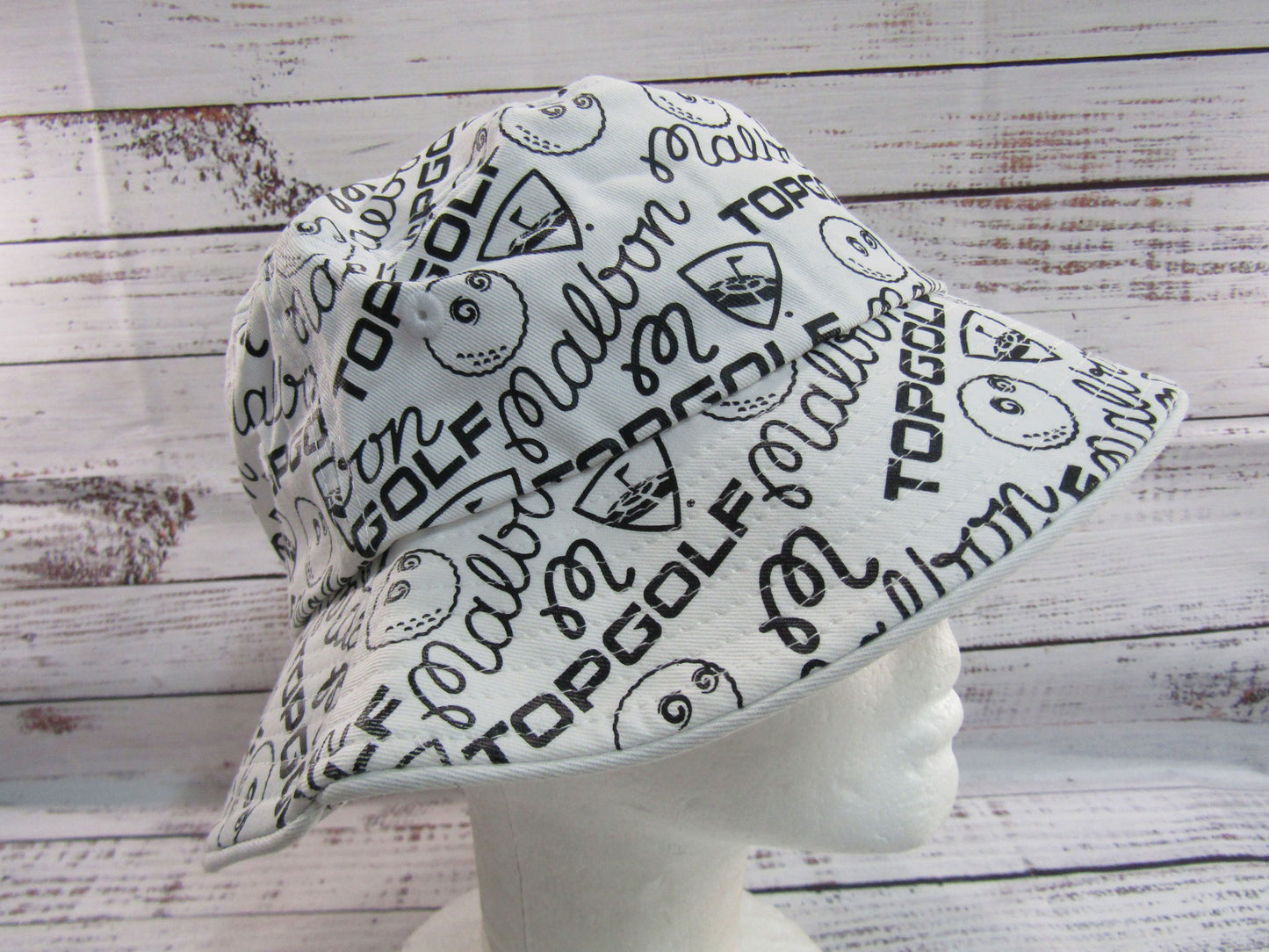 Malbon TopGolf Bucket Hat Size M