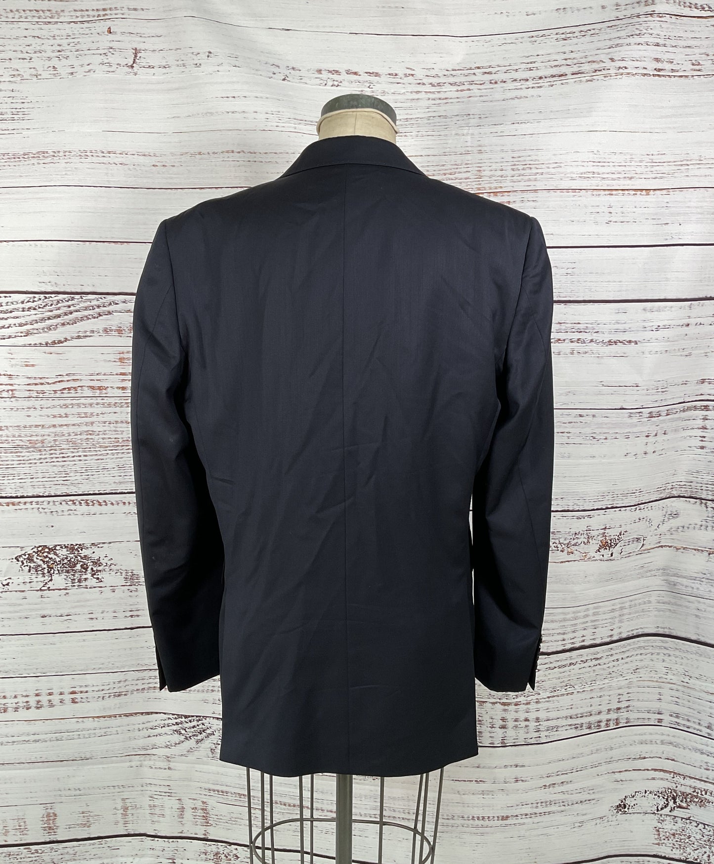 Ermenegildo Zenga Navy Blue Sports Coat - Size 42 Regular