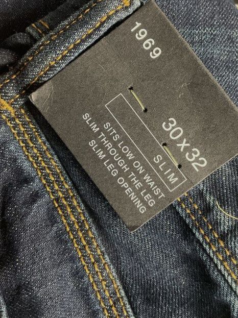 Gap Men's 1969 Slim Fit Jeans Blue 30 x 32