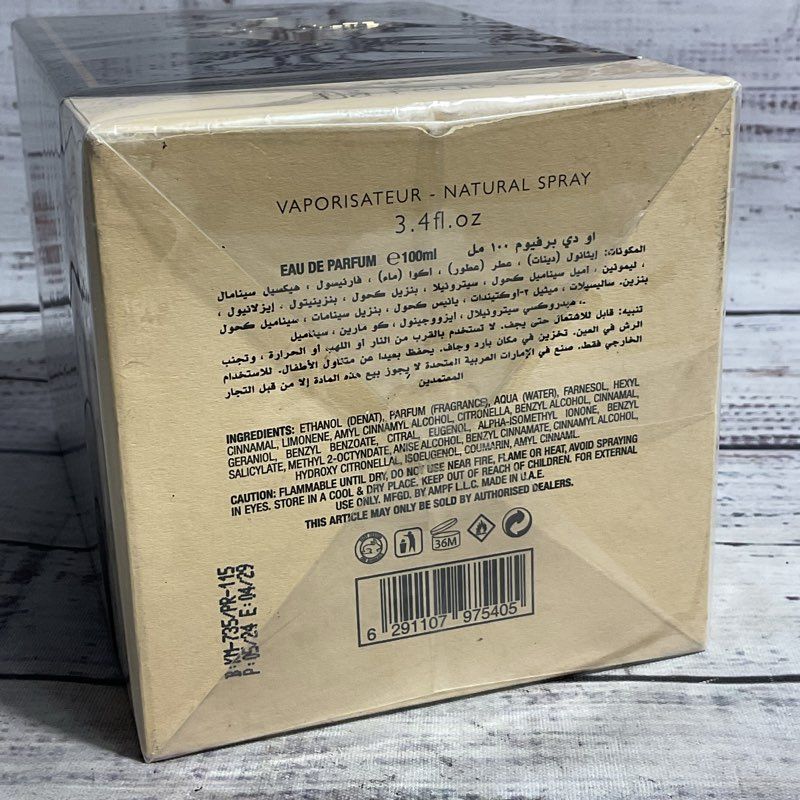 La Fede Khadlaj Intoxicate Eau De Parfum 3.4 Oz Unisex Fragrance SEALED