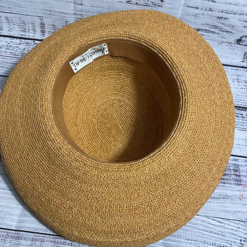 Annabell Ingall Australia Handmade Woven Straw Sun Hat - Size OS