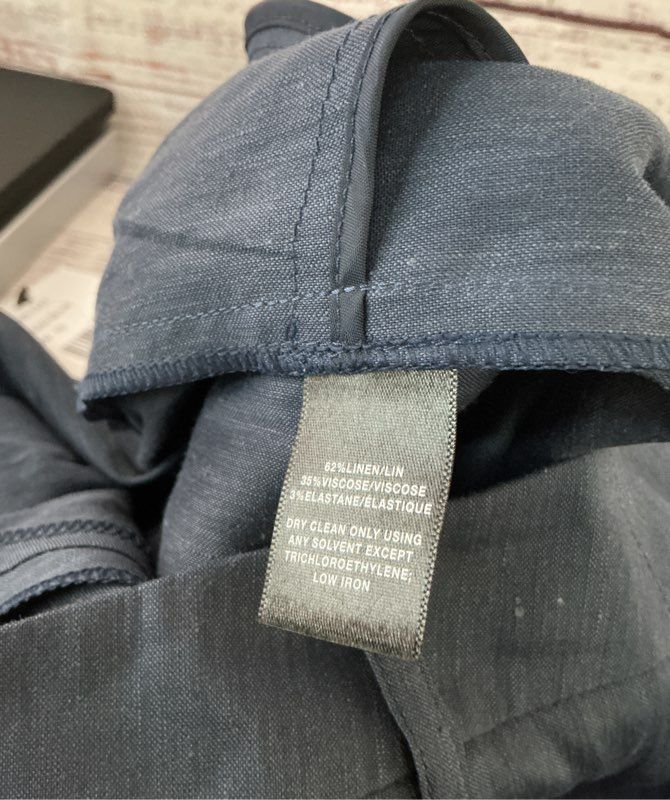 NWT Women's Lafayette 148 Linen Blend Shorts Size 10 Retail $278