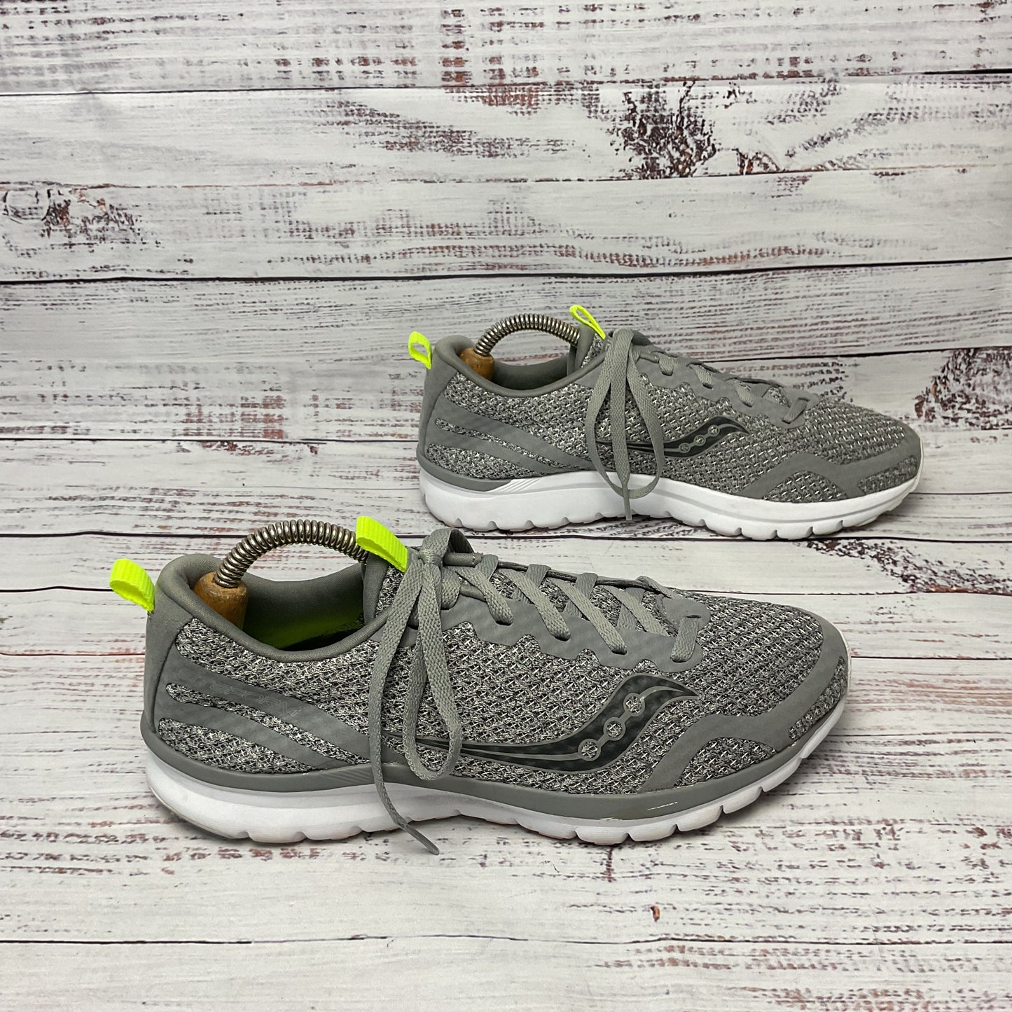 saucony Liteform Grey Athletic Sneaker Shoe Men Size 8.5