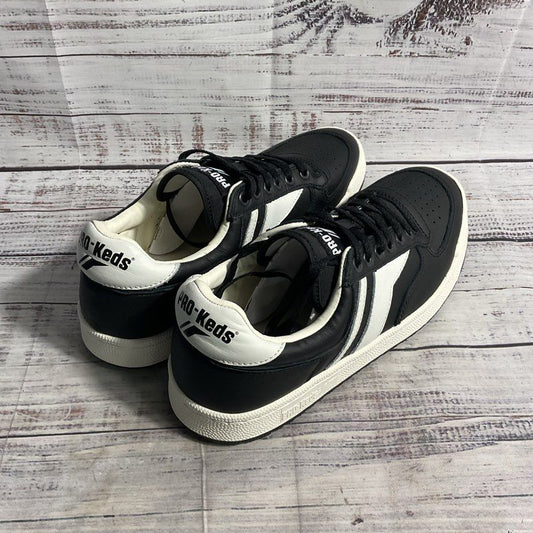 PRO-Keds Skyhawk Black Leather Sneaker Casual Shoe Men's Size 8.5