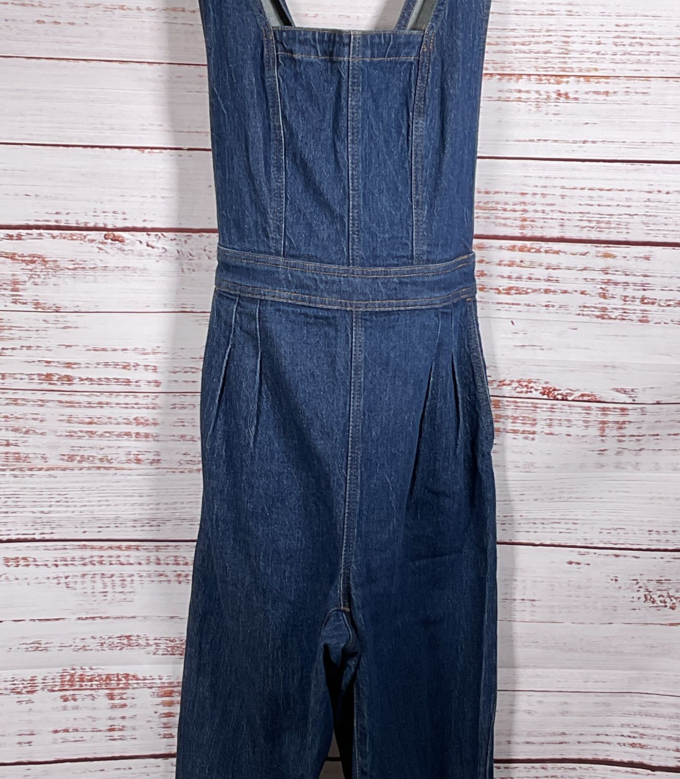 Madewell Tapered Denim Overalls Dunson Wash 2