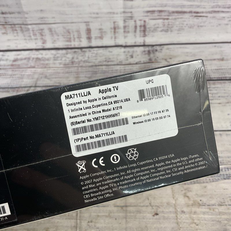 Apple TV Mac+PC A1218 First Generation MA711LL/A 40GB