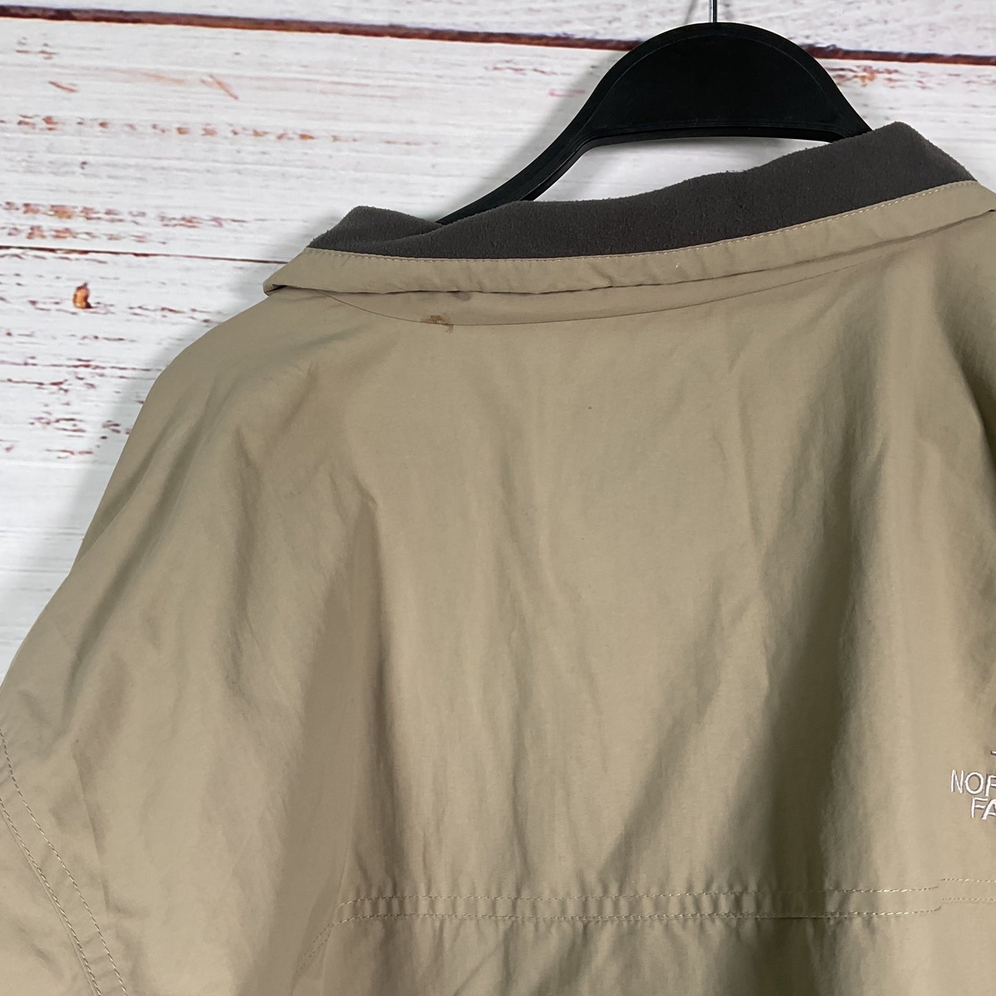 The North Face Tan Full Zip Coat Jacket - Men's Size L