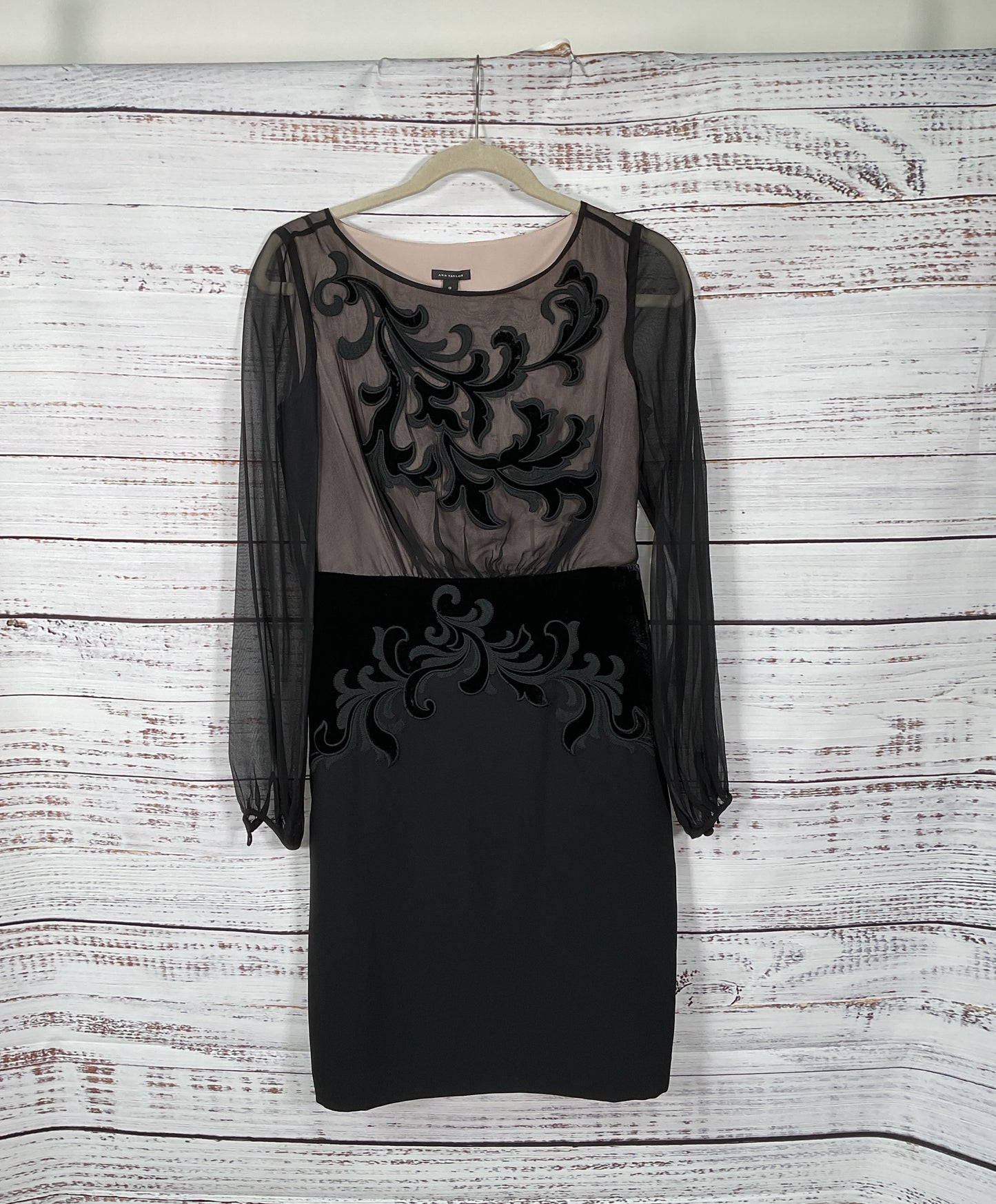 Ann Taylor Black Formal Dress - Size 0, NWT RETAIL: 288.00