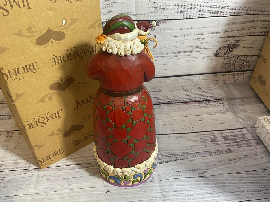 VTG. JIM SHORE "Purrfect Noel" Christmas Decor Figurine