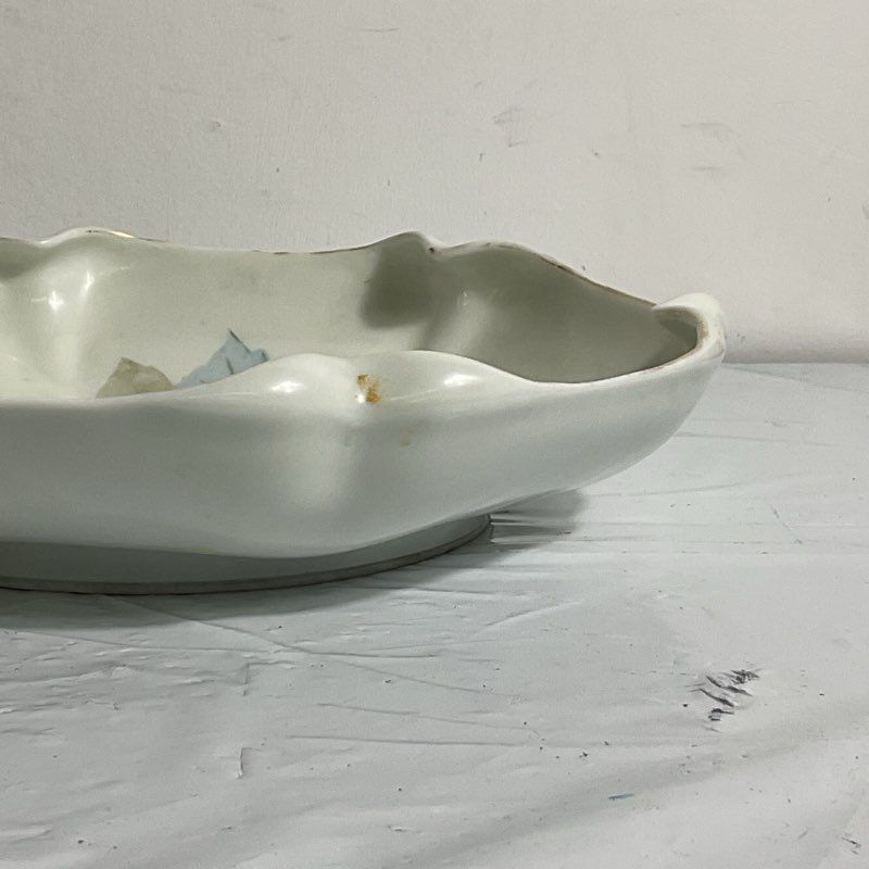VTG. Karslbad H & Co. Floral Scalloped Edge Porcelain Plate 5 of 65