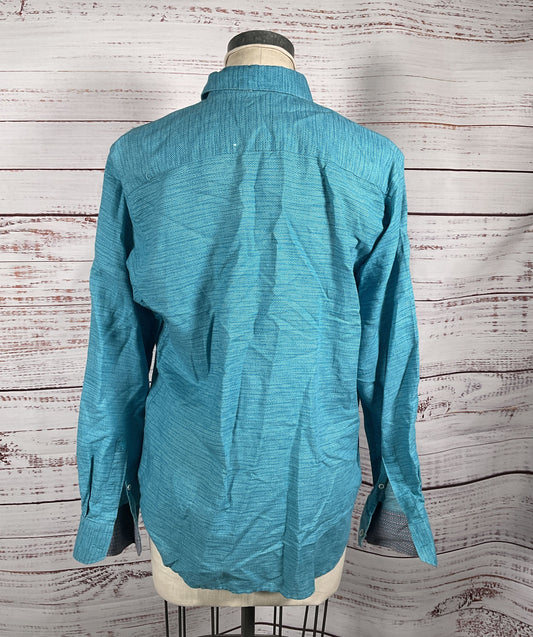 Robert Graham Classic Fit Long Sleeve Shirt Blue L