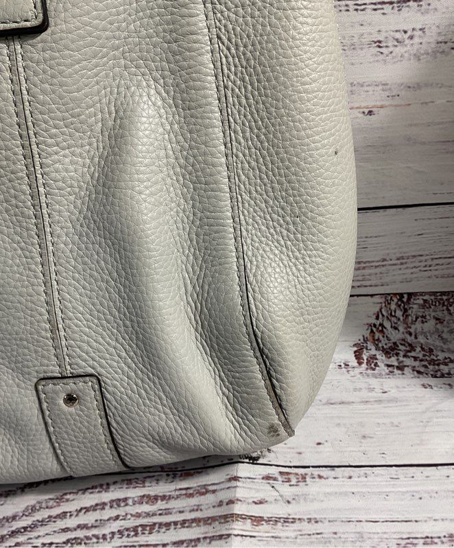 Kate Spade New York Berkshire Road Teegan Zip Leather Tote Bag Gray