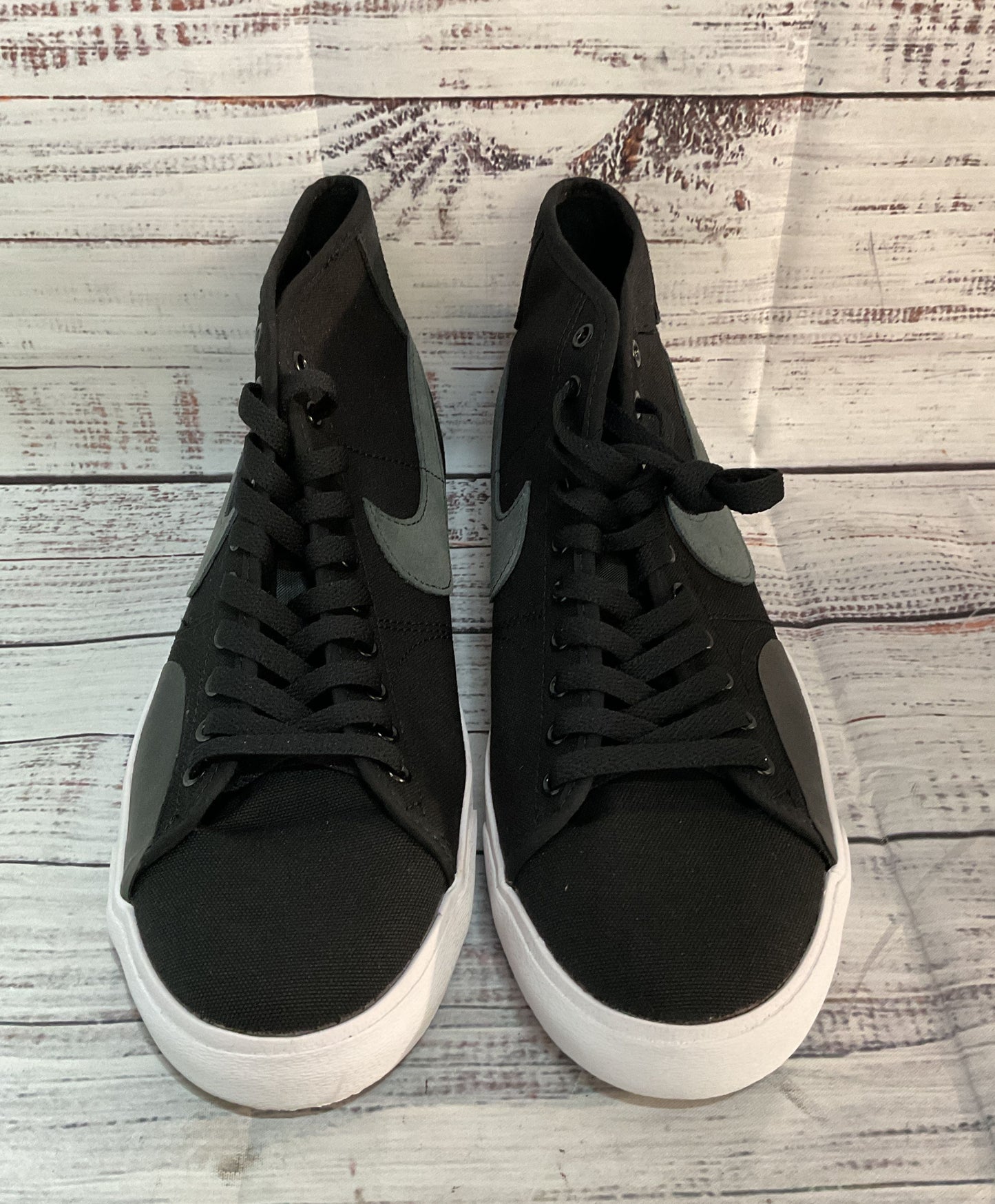 Nike SB Blazer Court Mid Premium Sneakers Black 11.5