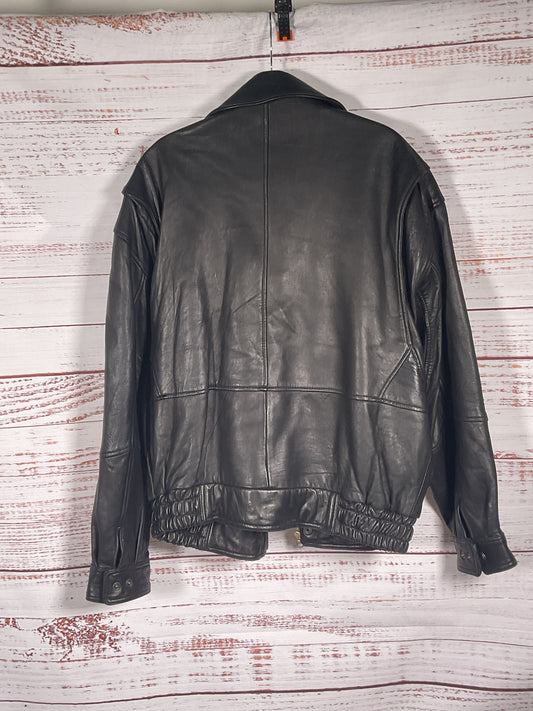 Couture by J Park Black Lamb Leather Jacket - Size L
