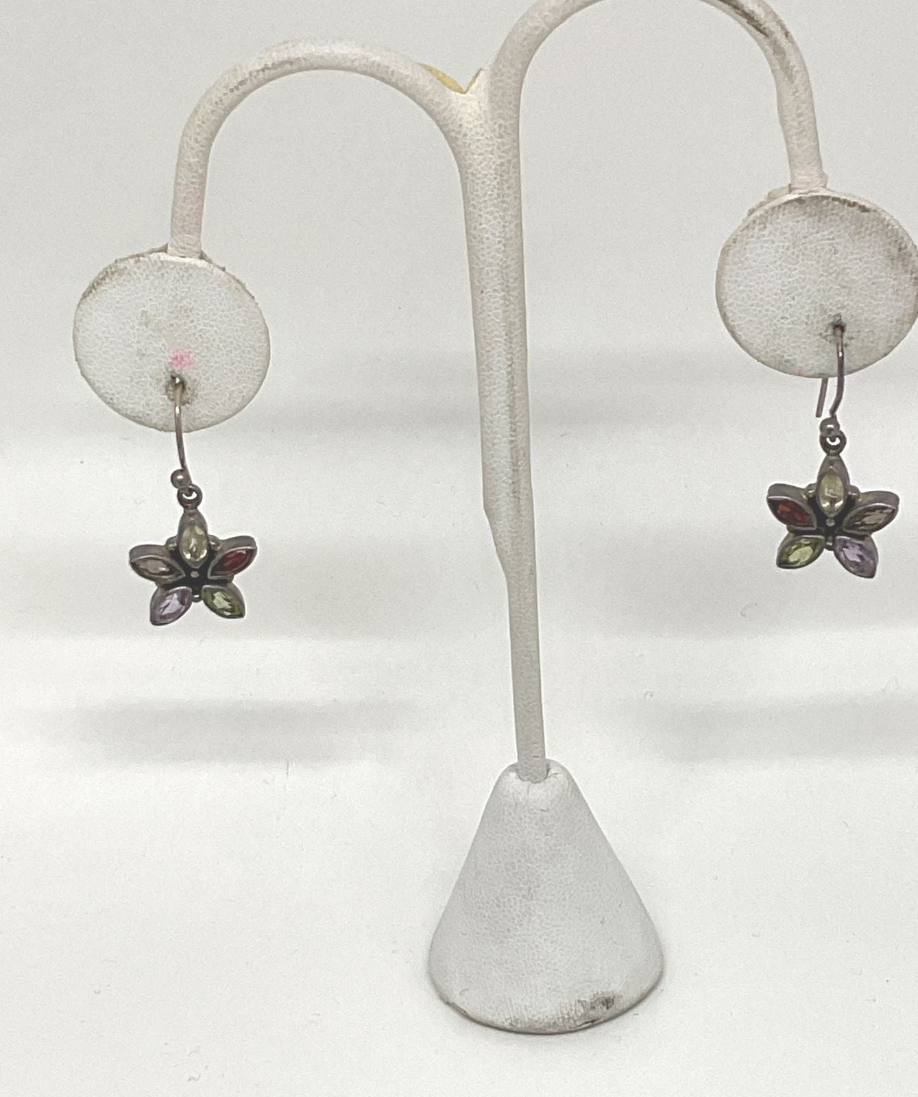 loveivy Sterling Silver Chain Bracelet Stay Charms & Drop Earrings