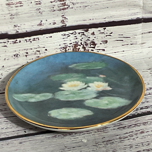 VTG. 1990's GOEBEL Artis Orbis CLAUDE MONET Mini Collector’s Plate- 3.75"