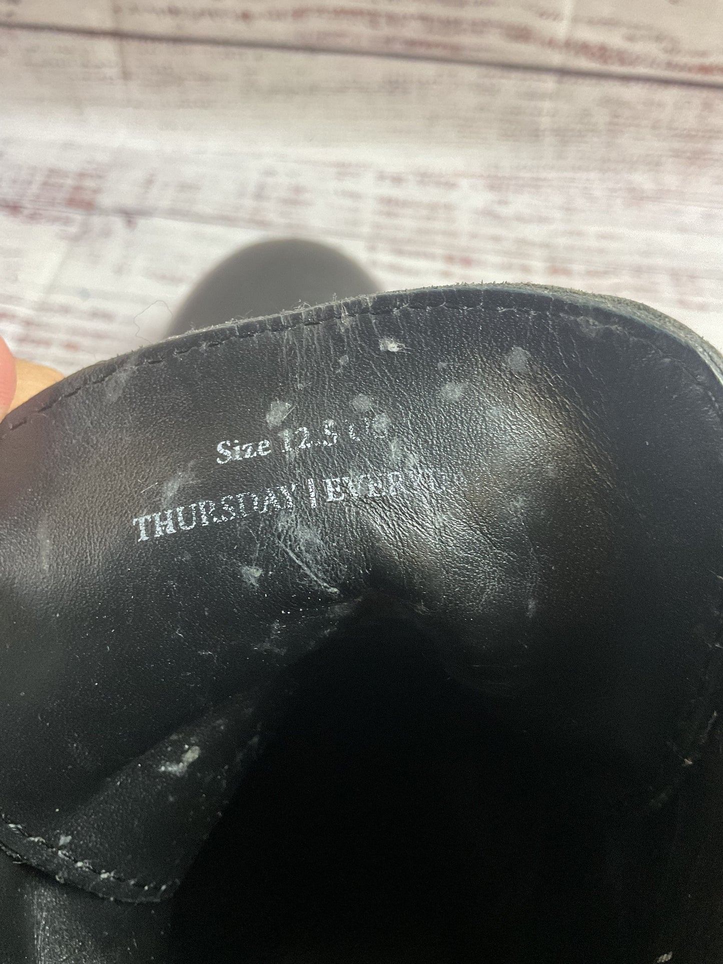 Thursday Boot Company Black Ankle Boot Men 12.5