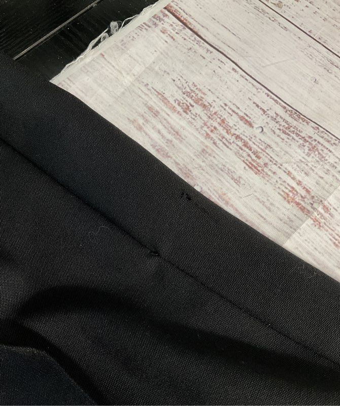 Alexandre Vauther Women's Black 100% Wool Trousers Pants Size 40