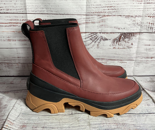Sorel Rubber Brex Chelsea Rain Boots Spice 8