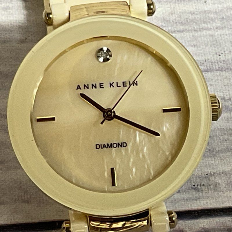 ANNE KLEIN Collection Diamond Women's Resin Watch