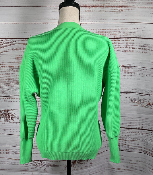 Rachel Comey Knit Hebe Cardigan Kelly Green S