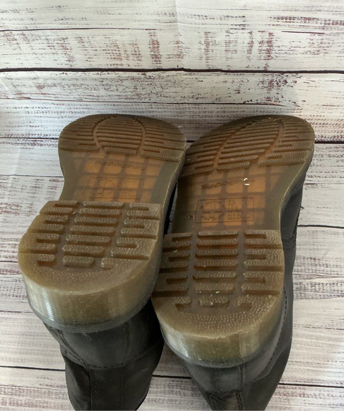 Men's Doc Martens AirWair Black Leather Boots Size 10