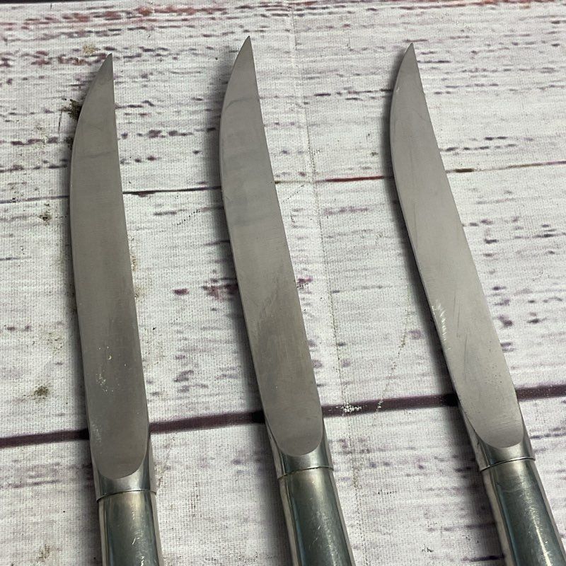 WMF Germany 6 Pc. Crogmargan Stainless Steel 8" Steak Knives