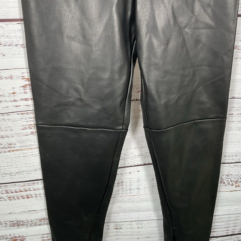 Alix NYC Carlisle Black Faux Leather Pants - Size M