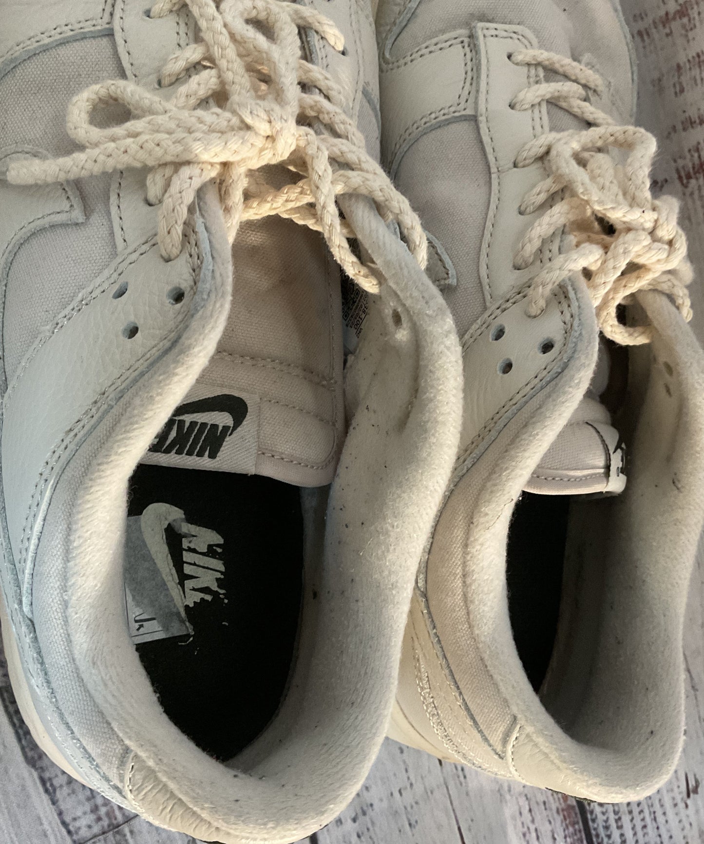 Nike Dunk Low Premium Sneakers Off White 10.5