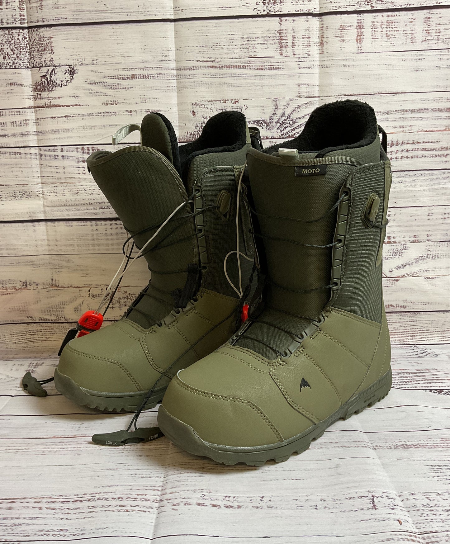 Burton Moto Green Snow Boot Men's Size 11