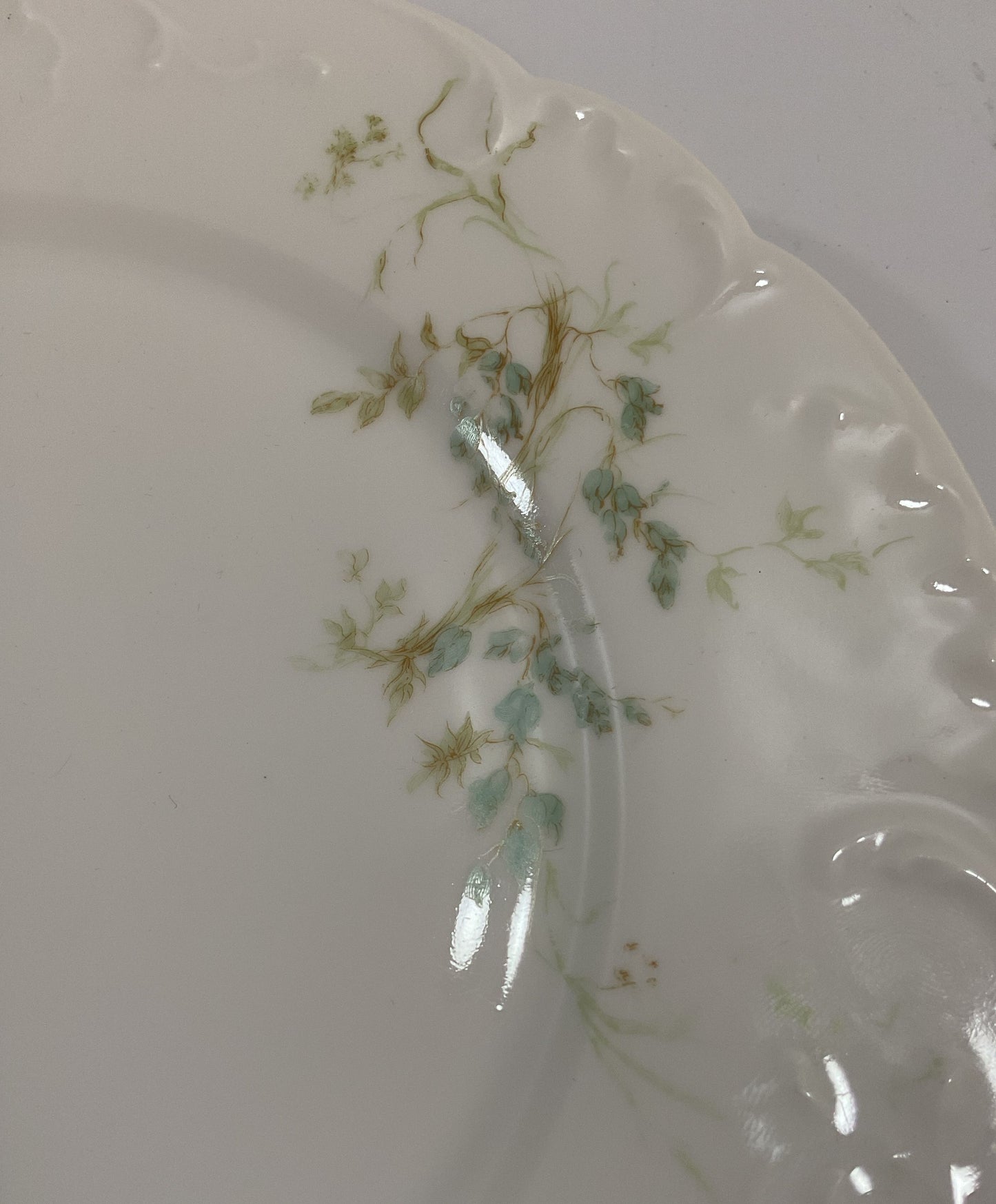 Vintage Haviland & Co. Schleiger 245 Floral Dinner Plate Made in Limoges France