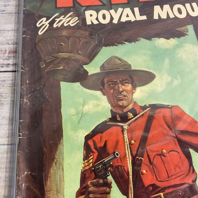 Lot Of 2 King Of The Royal Mounted Ungraded Zane Grey Dell Comics #15 #9