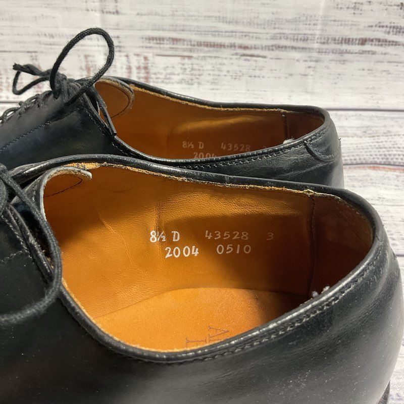 Allen Edmonds Black Leather Byron Brogue Oxford Dress Shoe Men's 8.5 D