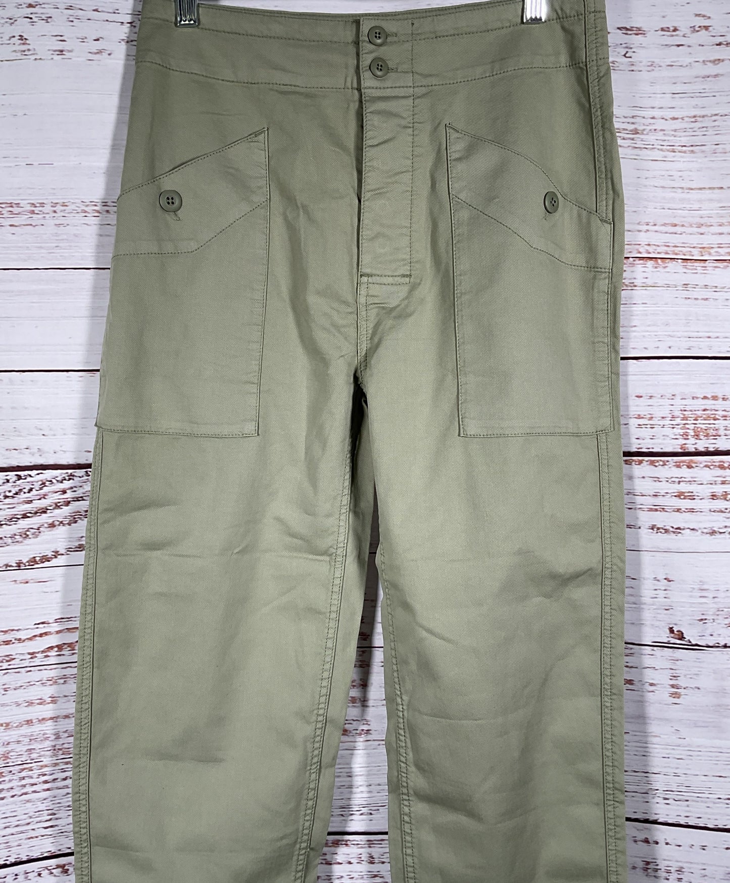 Current/Elliott The Seafield High-Rise Pants Dusty Sage 26