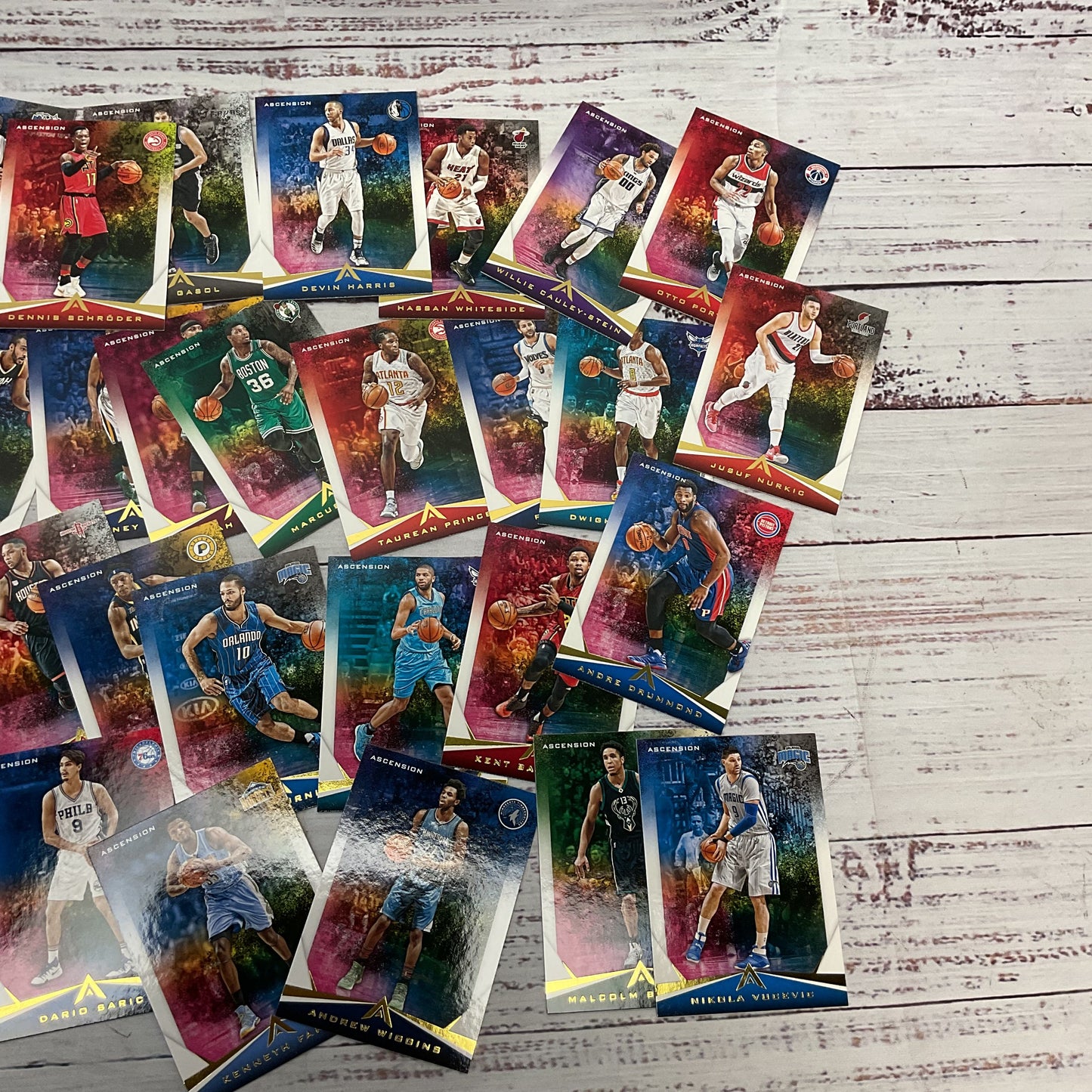 Panini 2017-18 Ascension Basket Ball Card Lot Of 30
