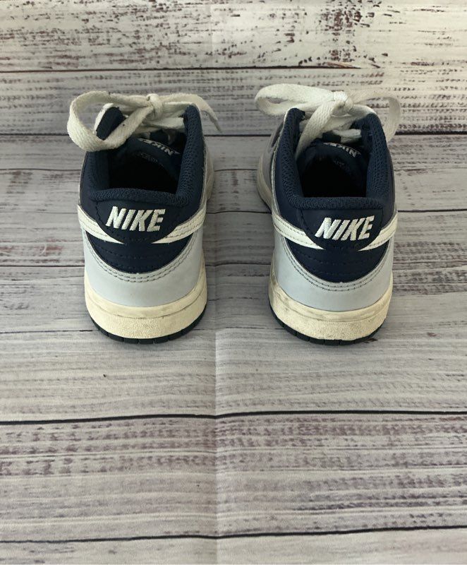 Boys Toddler Nike Dunk Low Blue Sneaker Size 10C